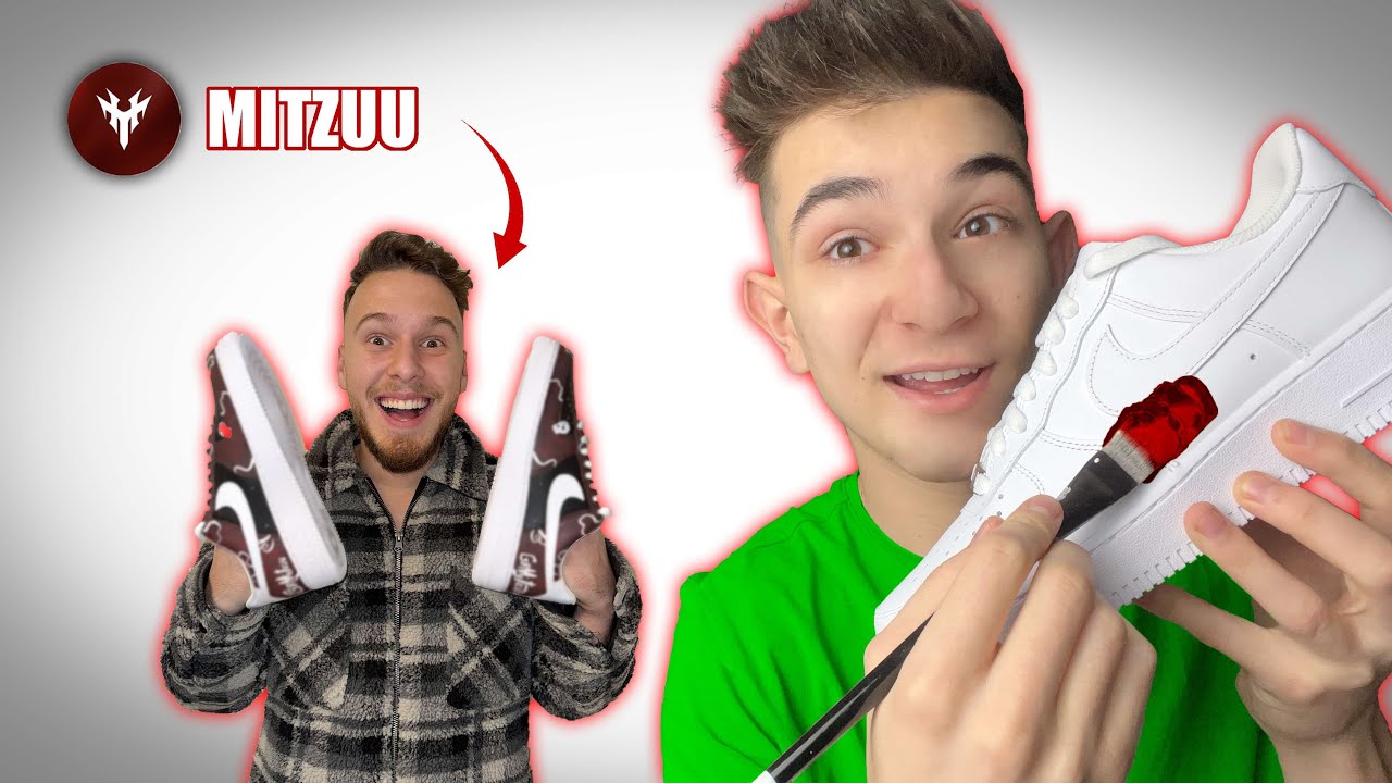 L-am Surprins Pe Mitzuu Cu O Pereche Custom De Adidasi‼️⚡️+M-am Tatuat @mitzuuyt