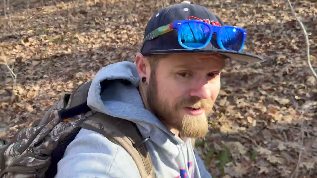 Scoping out dispersed camping spots in Uwharrie National Forest