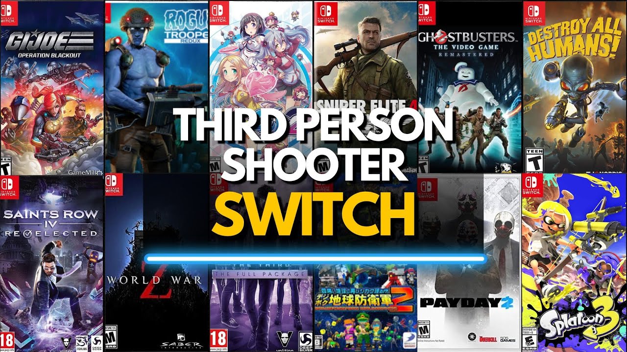 TOP 25 Best Third-person shooter Games on Nintendo Switch (2025)