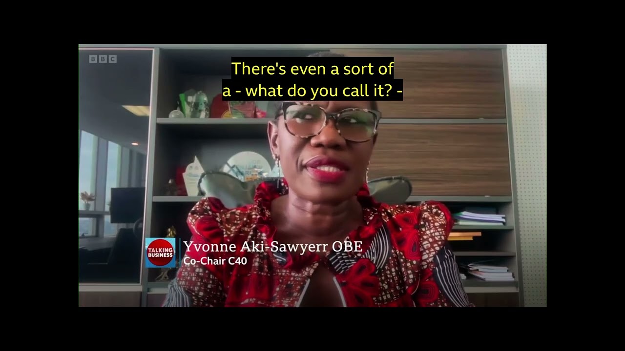 Mayor Yvonne Aki-Sawyerr On BBC Talking Business