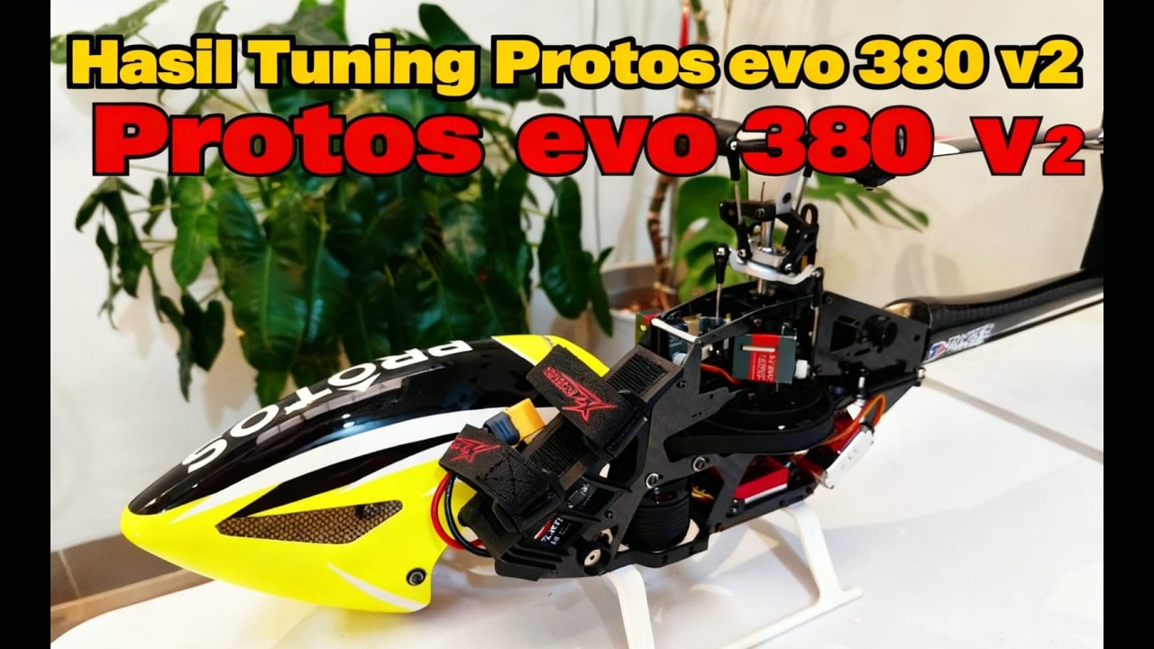 Akhirnya jadi juga Protos Evo 380 V2, yang menggunakan waktu -+3 bulan untuk merakit dan setting.