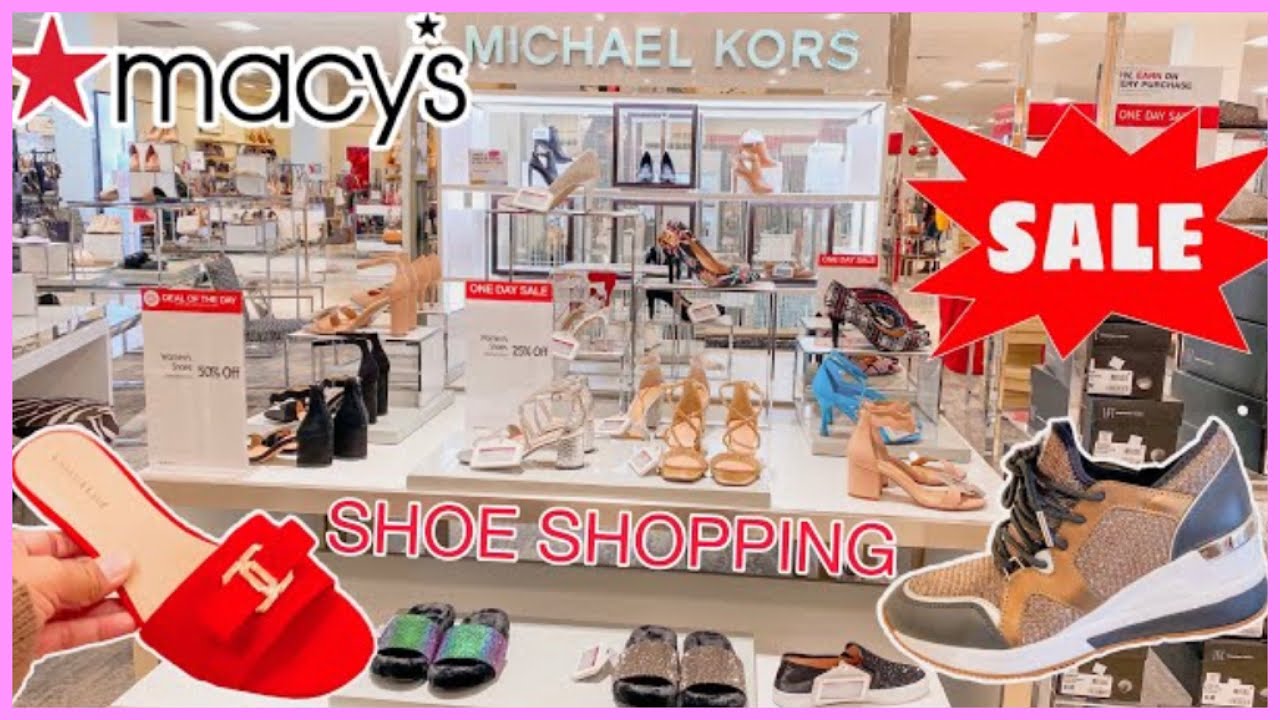MACY'S♥️*DESIGNER SHOES* DEALS & SALE‼️MICHAEL KORS COACH INC DKNY STEVEMADDEN & MORE SHOP WITH ME💟