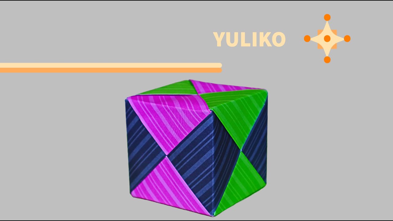 How to Make a Modular Origami Cube Step-by-Step