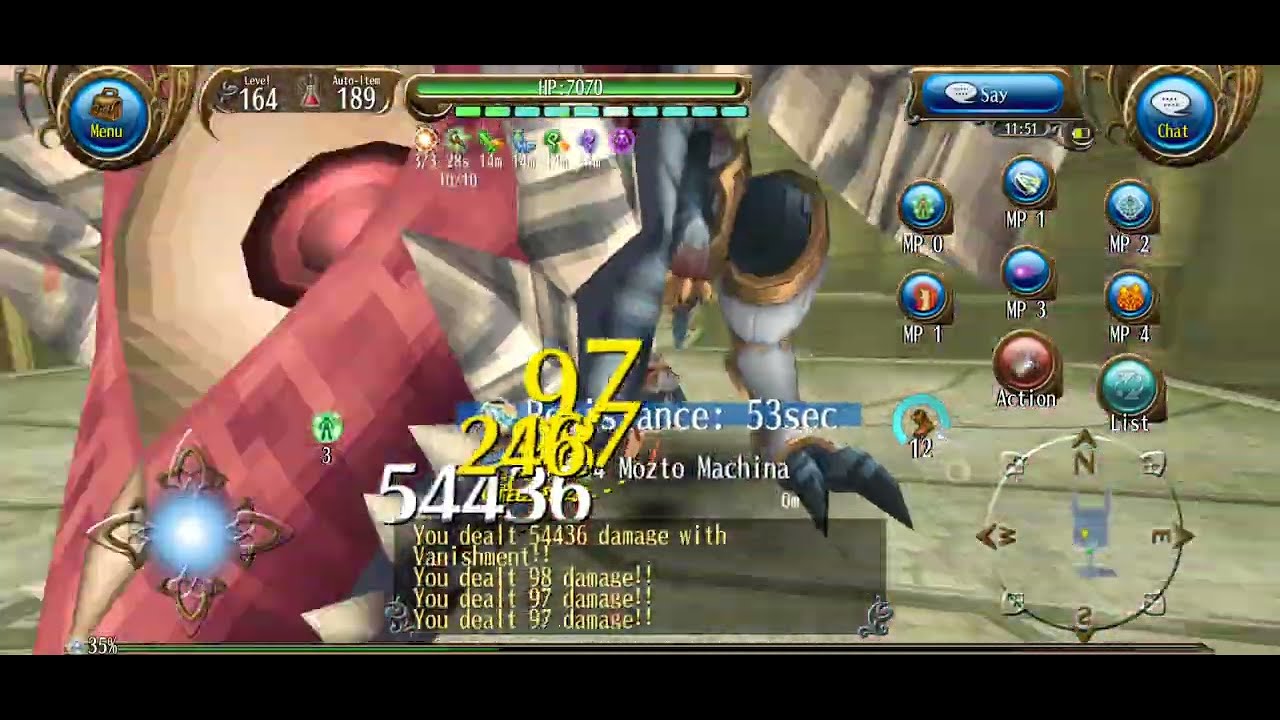 Mozto Machina Ultimate vs Magic Device - Toram Online 
