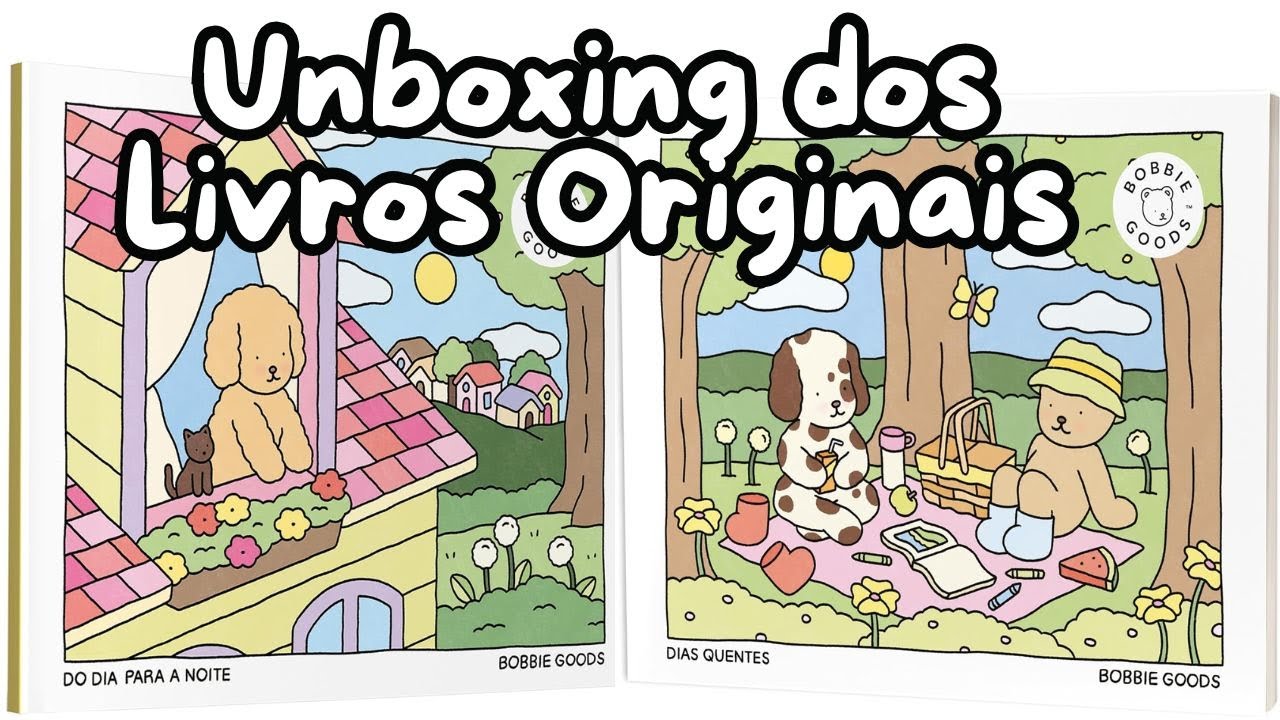 BOBBIE GOODS! UNBOXING + TOUR PELOS NOVOS LIVROS 