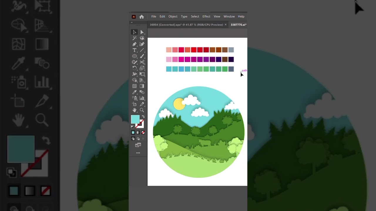 Recolour Images Easily #photoshop #graphicshorts #illustrator #design #graphicdesign #tutorial