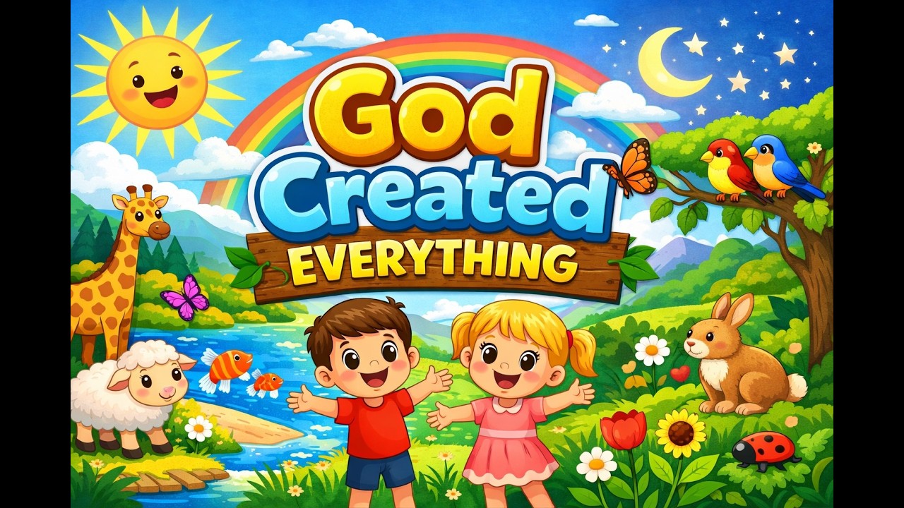 God Created Everything / Bible Song for Kids