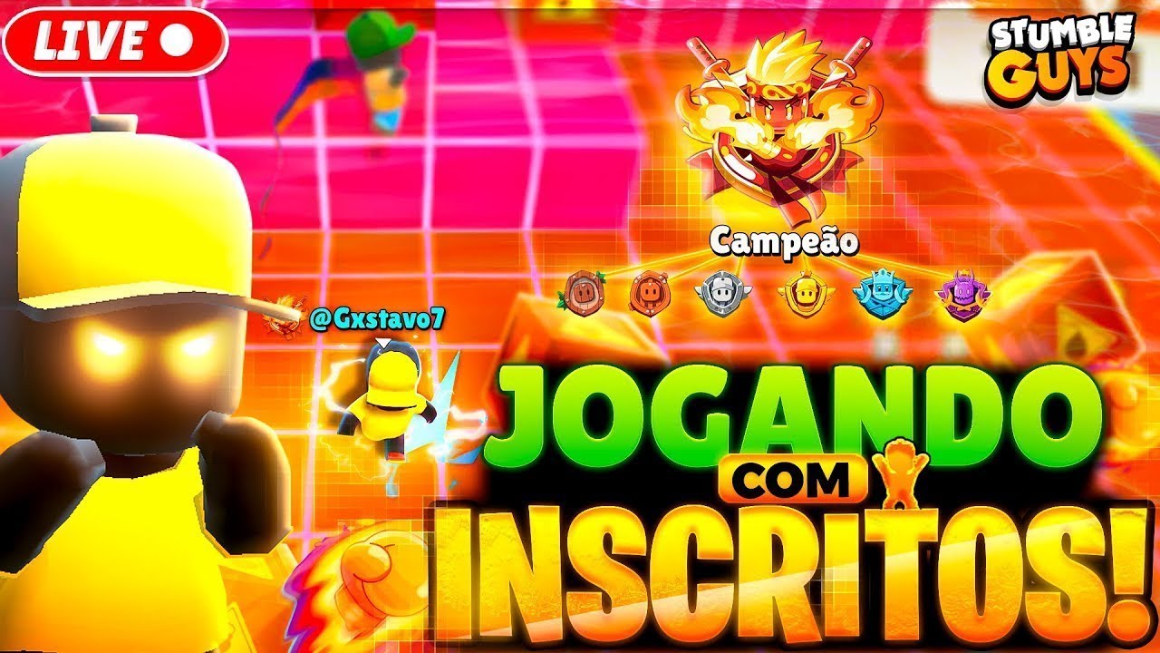 STUMBLE GUYS AO VIVO #stumbleguys