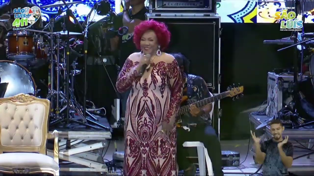 Alcione nos 411 anos de São Luis - #alcione