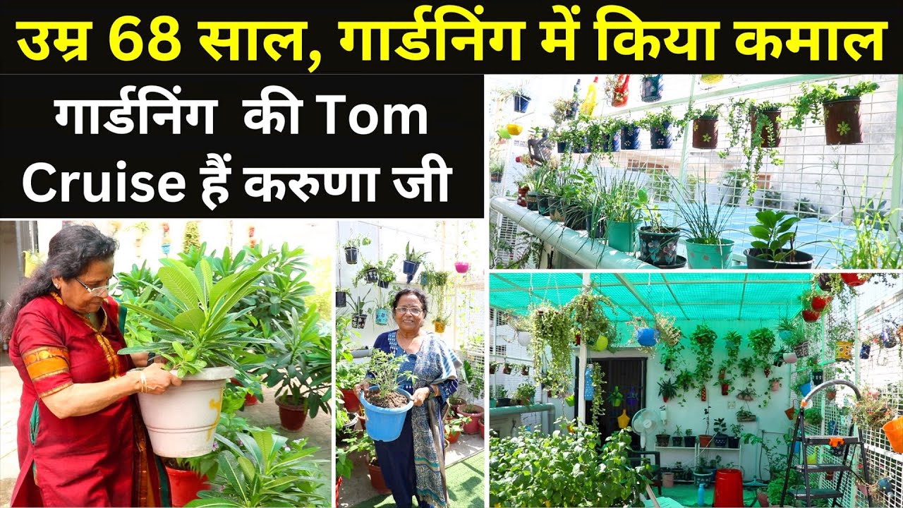 68 की उम्र में बागवानी का जादू 😍 छूमंतर कर दी 15 साल पुरानी बीमारियां || Unique Farming
