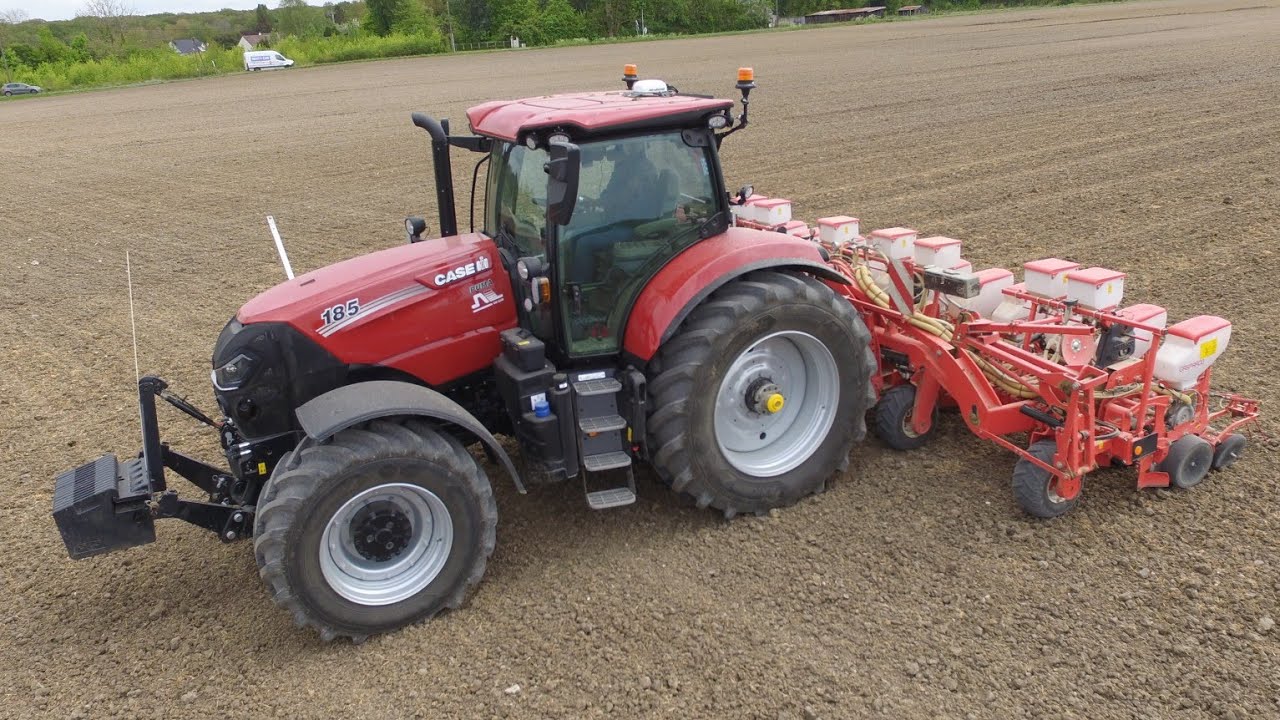 SEMIS DE MAÏS 2024 | Case 185 & Gaspardo 12 rangs