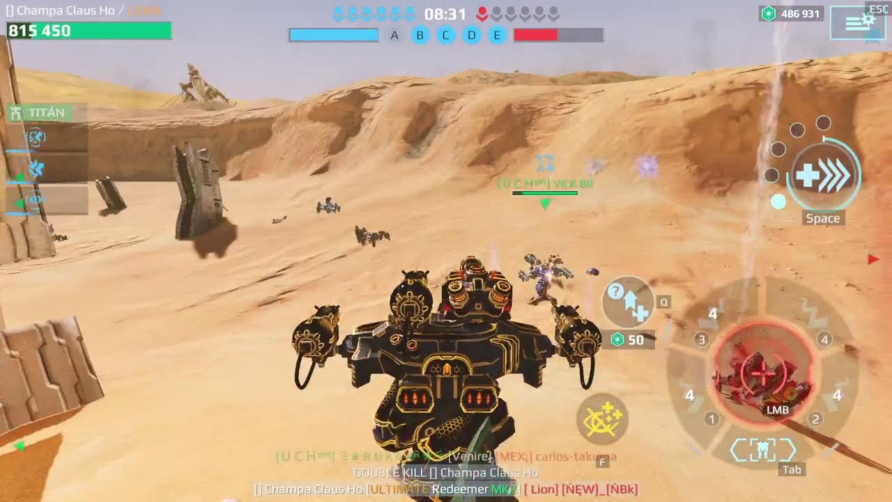 Warrobots EN VIVO  INTI Champa