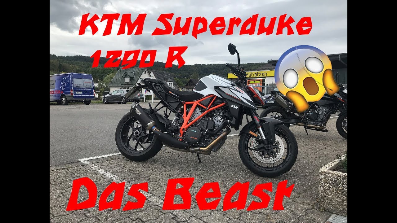 Ich fahre das Beast probe | KTM Super Duke 1290 R mit Akrapovic