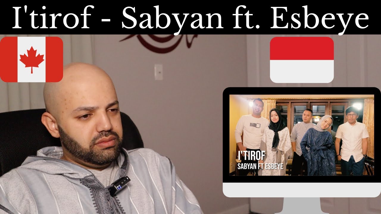 I'TIROF - Sabyan ft. Esbeye - Reaction (BEST REACTION)