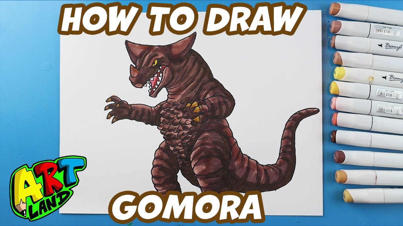 How to Draw Gomora | Ultraman