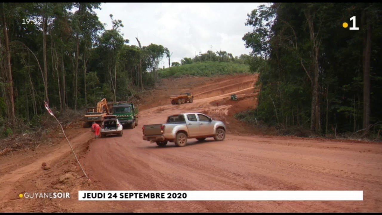 Infrastructures : le chantier routier de Maripasoula à Papaïchton