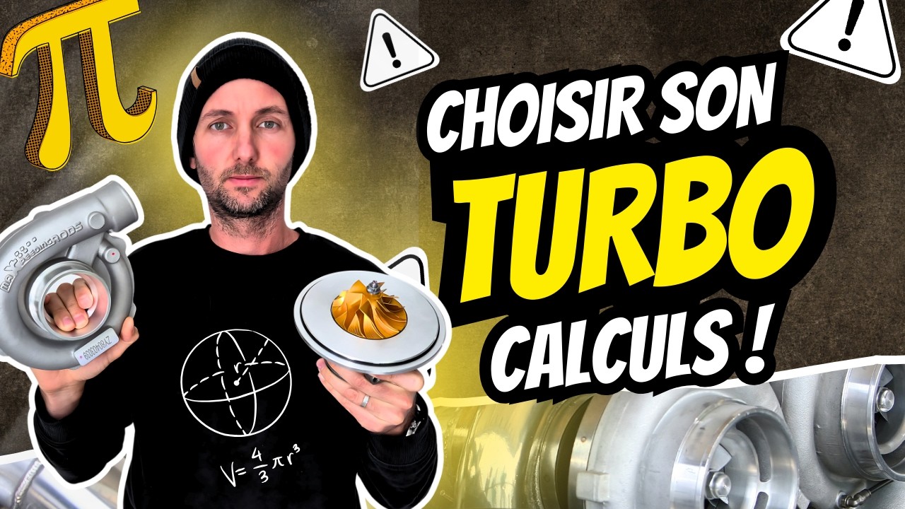 🔢Les calculs pour choisir son Turbo ⏲ Champ compresseur, trim, A/R 📒