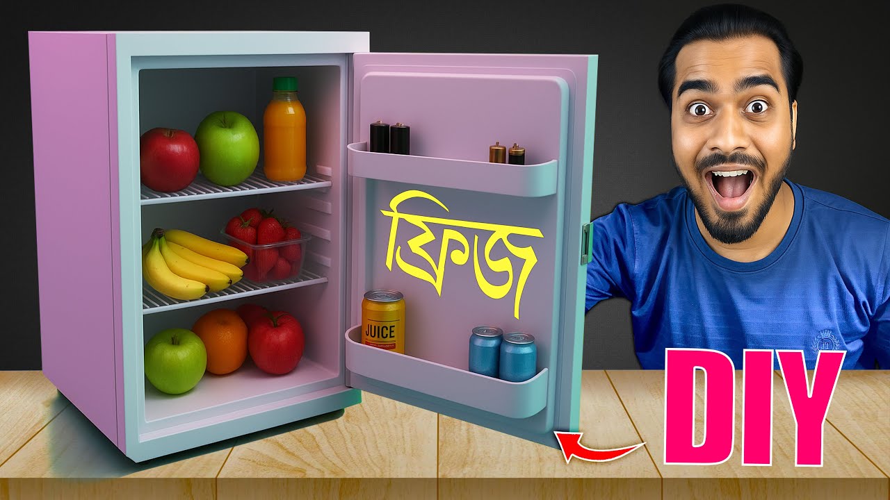 DIY Fridge (ফ্রিজ) | Mini Peltier Cooler | MI BIGGANI