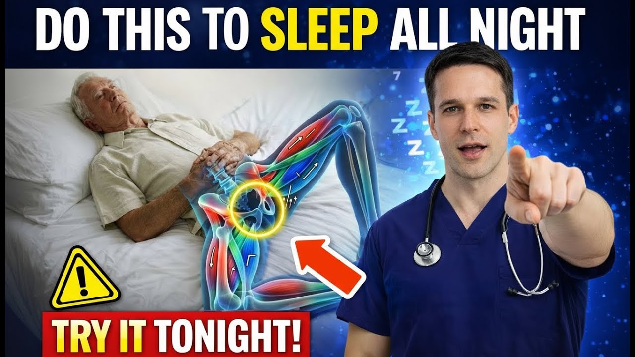This 2-Minute Exercise Relaxes the Muscle That Wakes You Up at Night