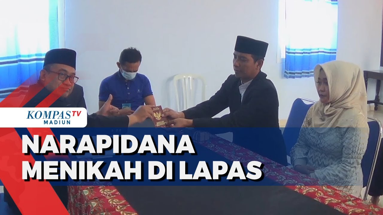 Narapidana Menikah Di Dalam Lapas Dengan Mahar Rp. 200.000