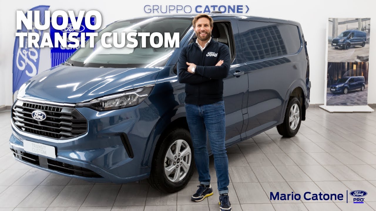 Nuovo Transit Custom | Scopri il veicolo commerciale pi&ugrave; venduto in Europa