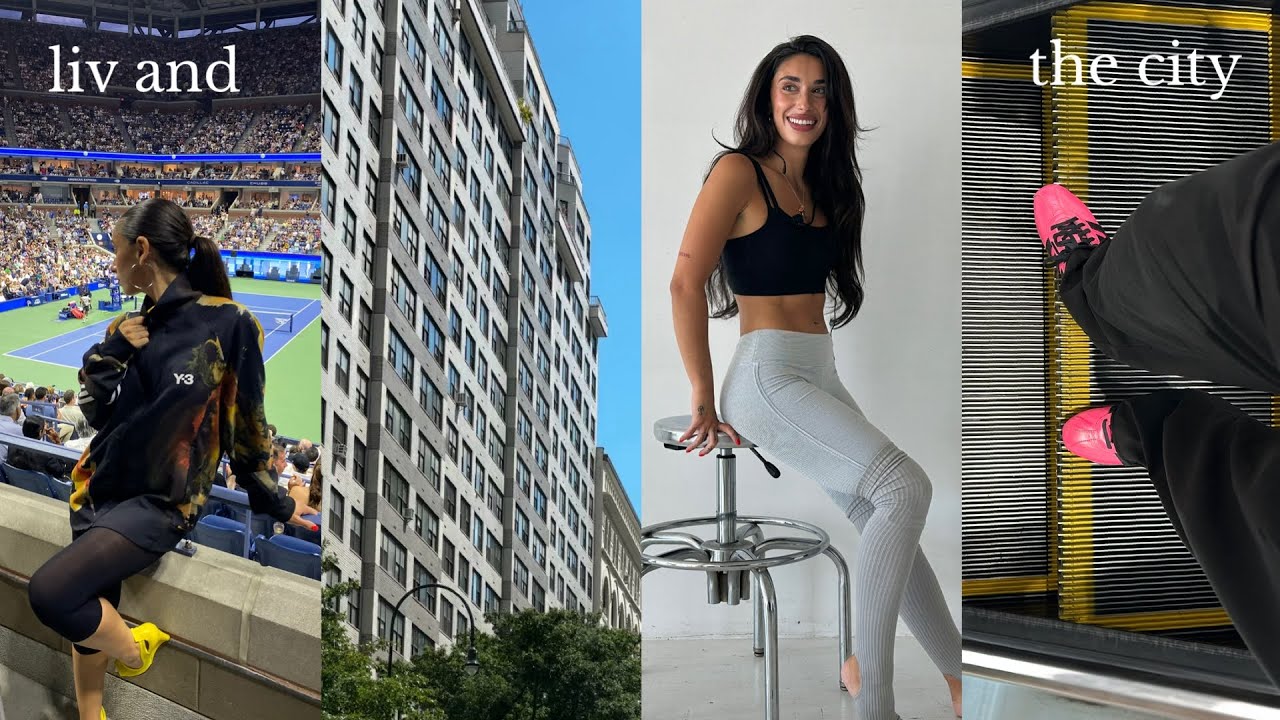 a few days in my life: US Open with Y-3, Paralía Pilates, a busy solo day in nyc + more