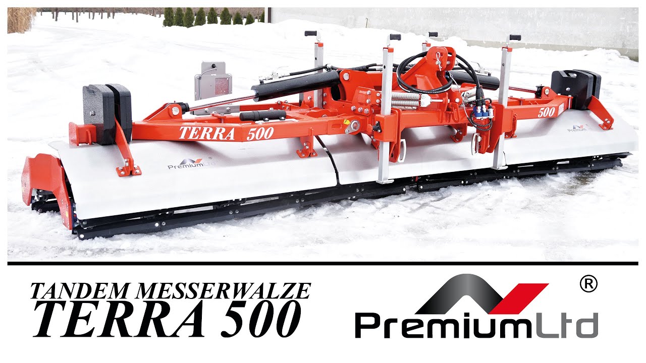 Messerwalze Terra 500! Neu! im Programm Produktvorstellung