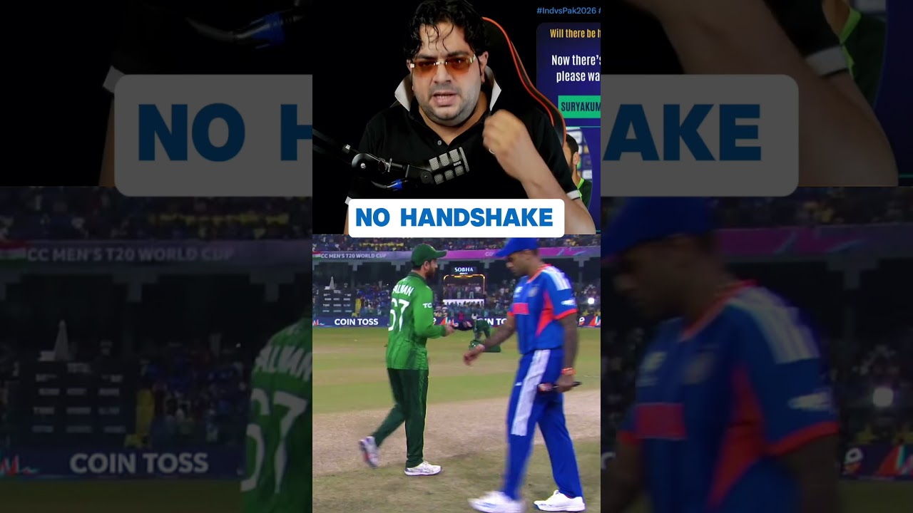 India vs Pakistan live match || No Handshake in Ind vs Pak match 😱 || #indvspak #t20worldcup2026