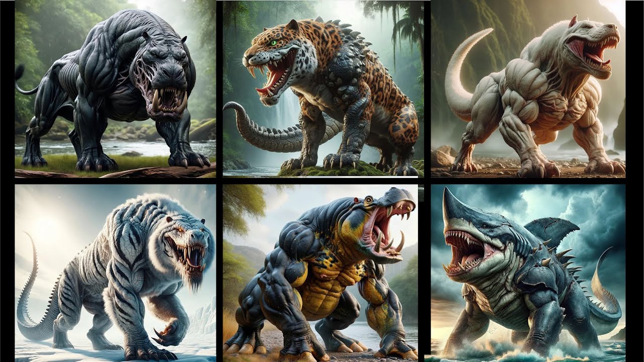 Amazing ANIMAL FUSION HYBRIDS 😱 BEST ANIMAL FUSION #ai #aiart #animalfusion