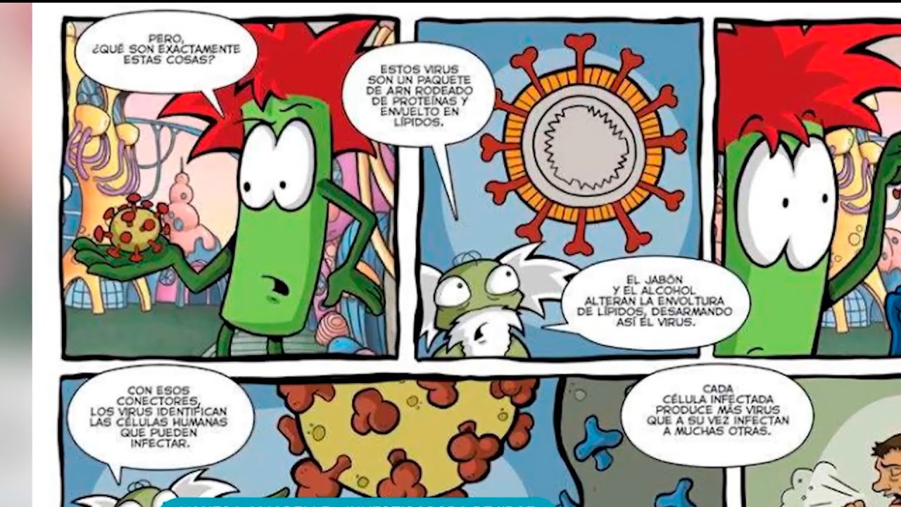Comicbacterias: una forma de aprender sobre microbiología
