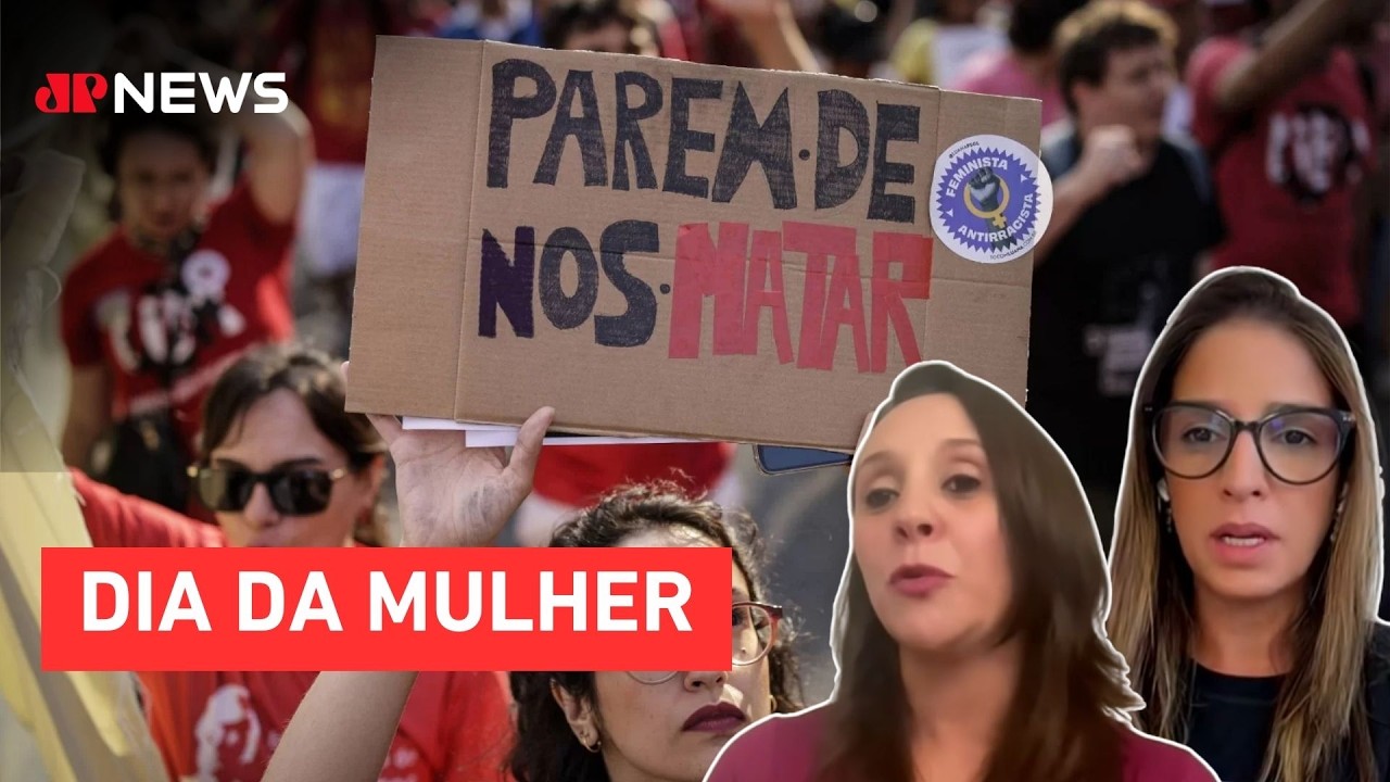 Podemos faz caminhada contra feminicídio no Brasil; Renata Abreu e Ana Carolina Oliveira comentam
