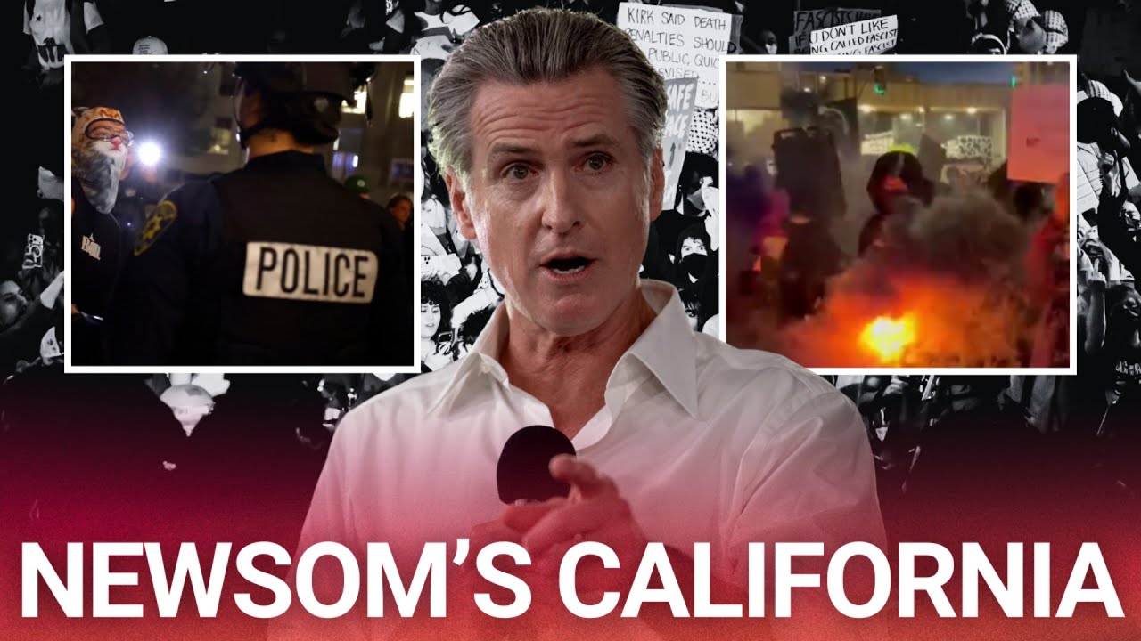Newsom savagely blasted after finally breaking silence on antifa protest chaos
