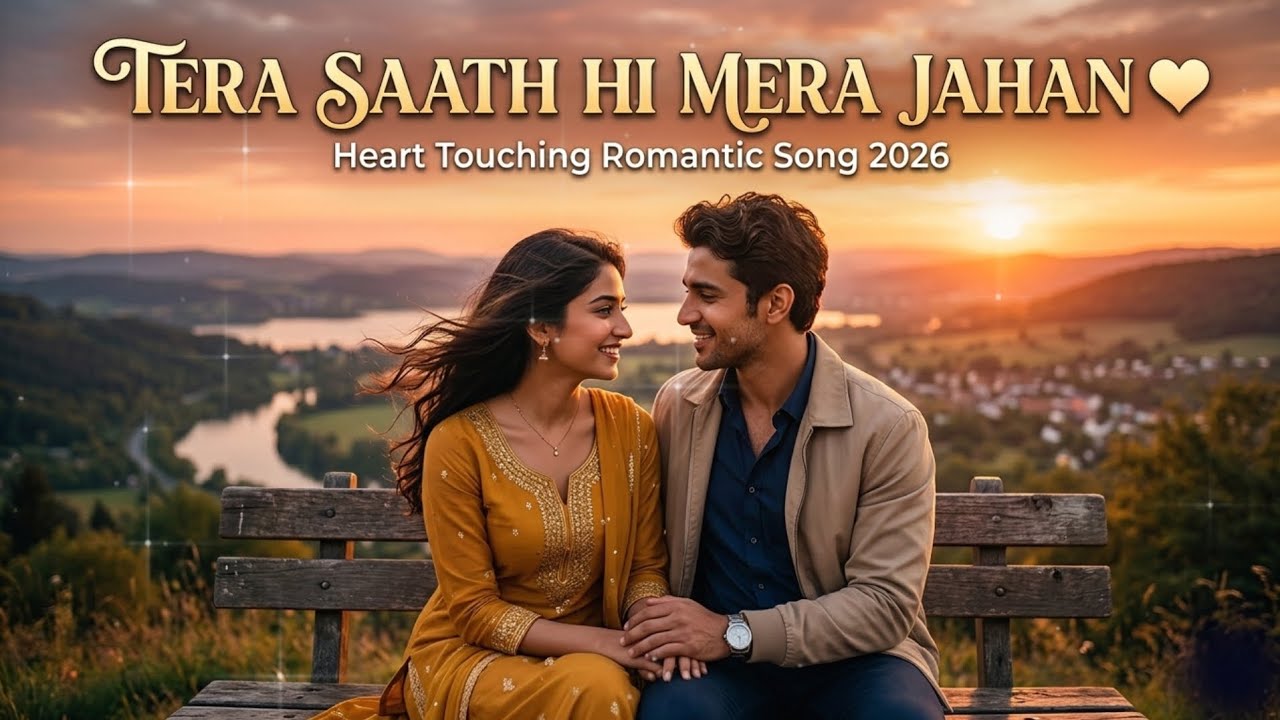 TERA SAATH HI MERA JAHAN ❤️ | Beautiful Sunset Love Song 2026 #RomanticLoveSong#SunsetLoveSong