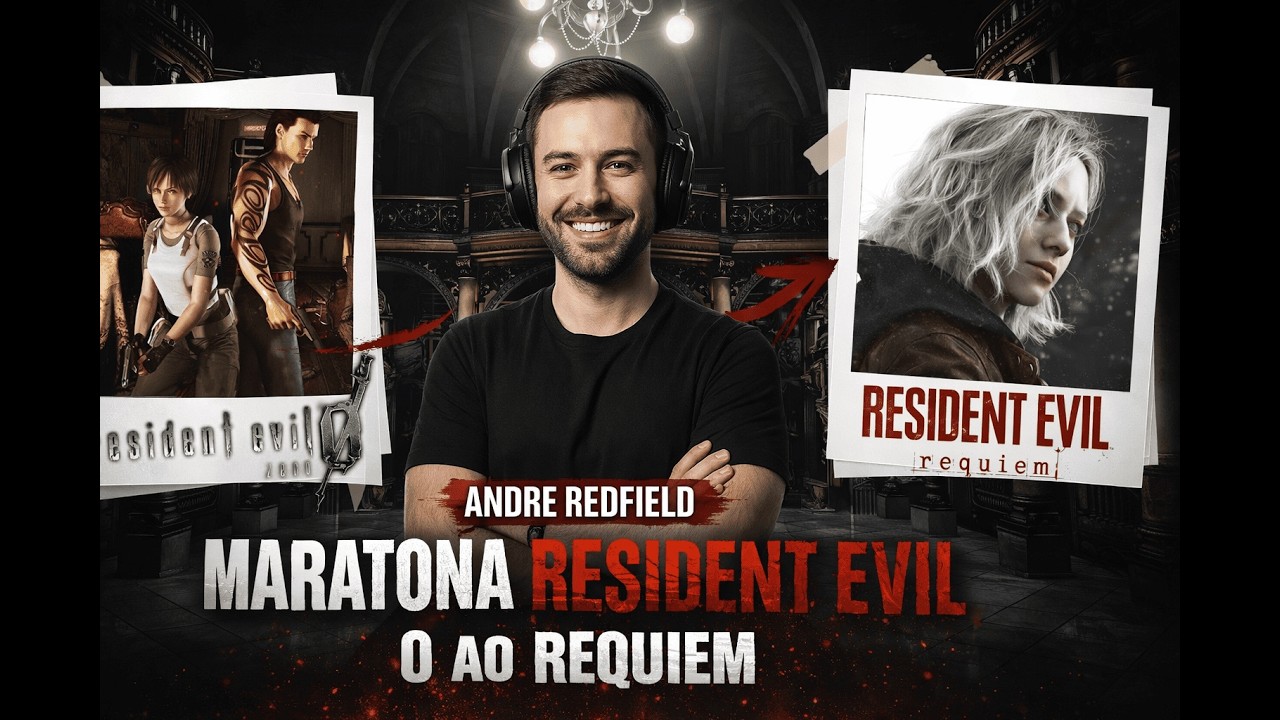 🔴 Resident Evil 3 REMAKE - MARATONA RESIDENT EVIL 0 AO REQUIEM - PC 🔴