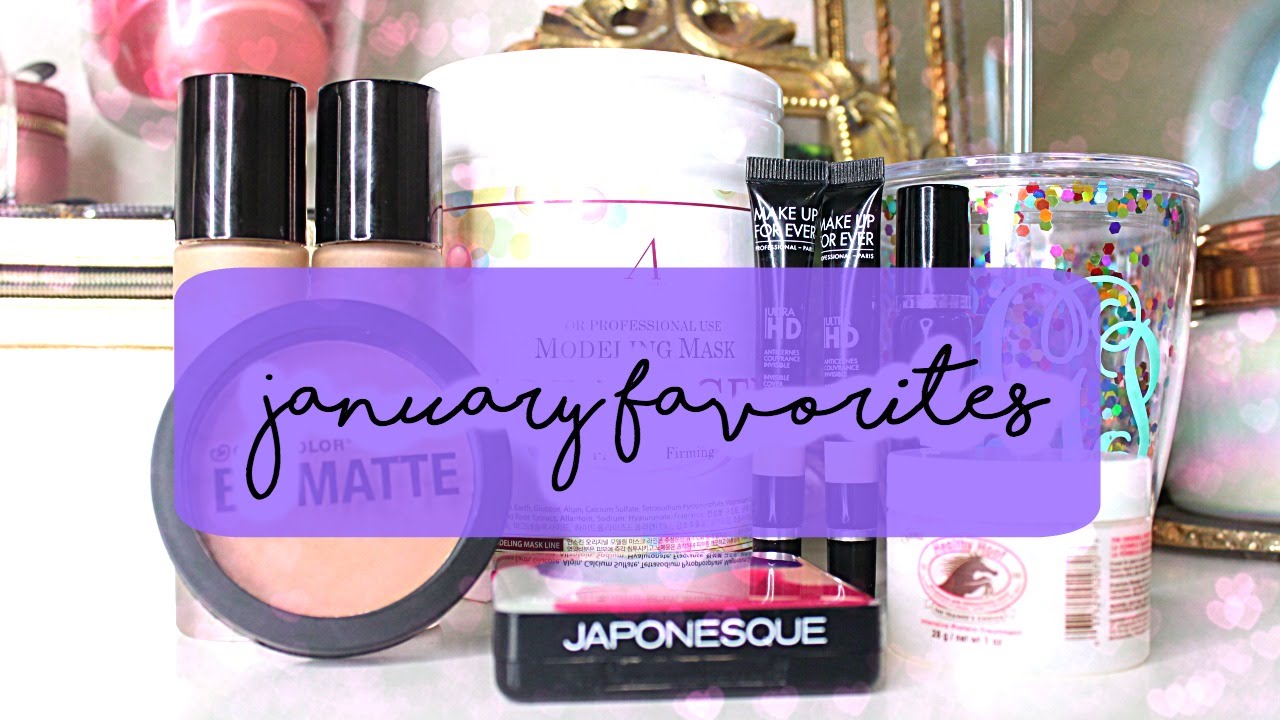 JANUARY FAVORITES 2016