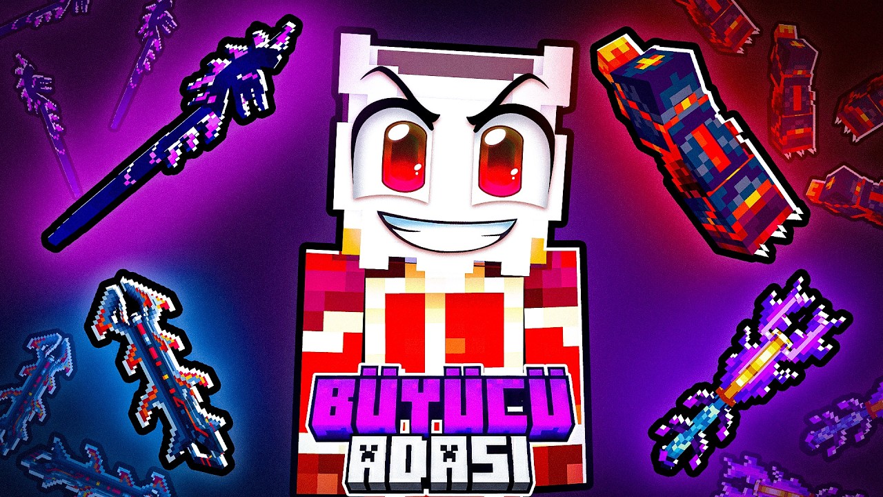Nasıl Büyücü Adasının En Değerli Eşyalarını Buldum? | Minecraft