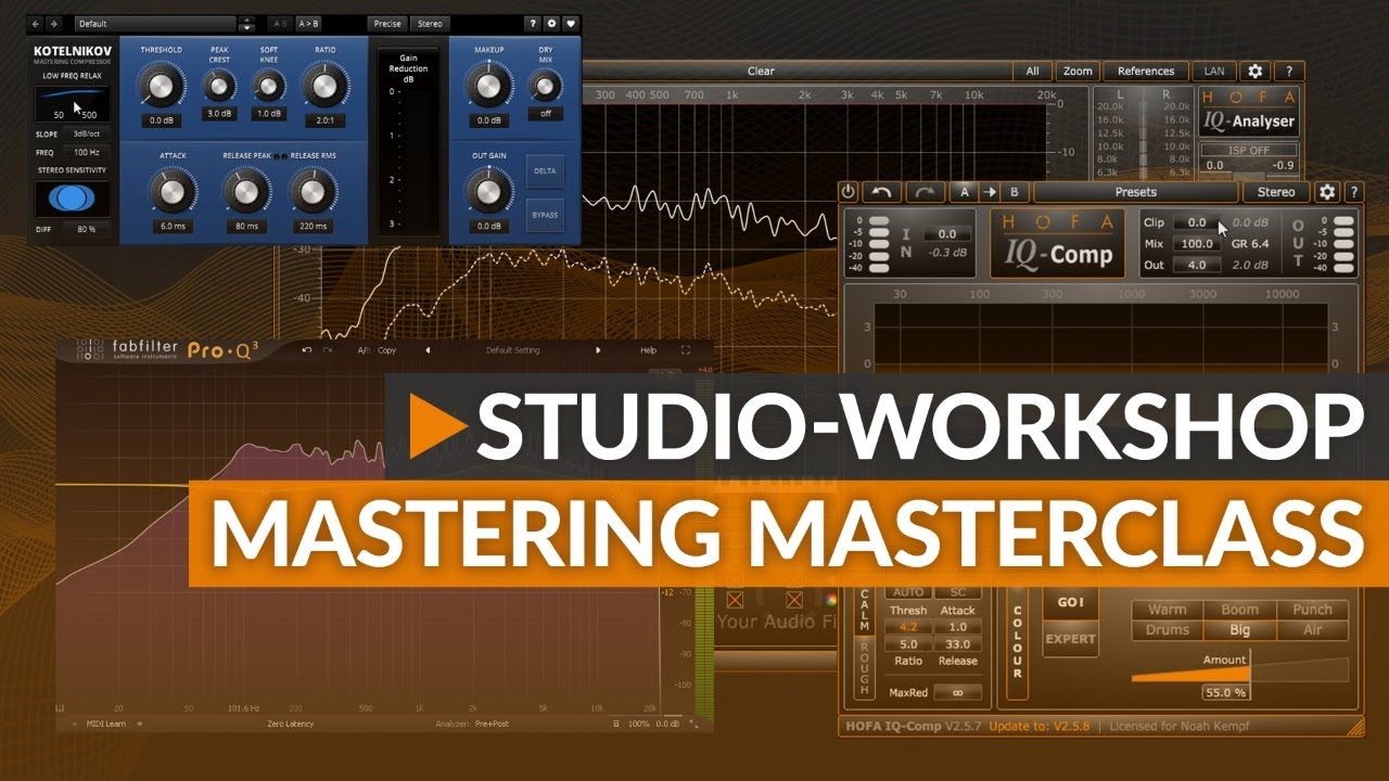 Masterclass Digital Mastering | HOFA-College