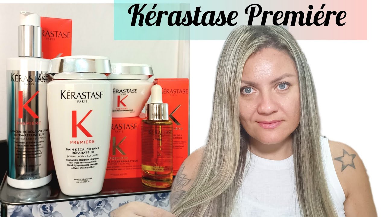 K&Eacute;RASTASE PREMI&Eacute;RE LAN&Ccedil;AMENTO♡NOVO TRATAMENTO DESCALCIFICANTE E REGENERANT☆LINHA PREMIUN #kerastase