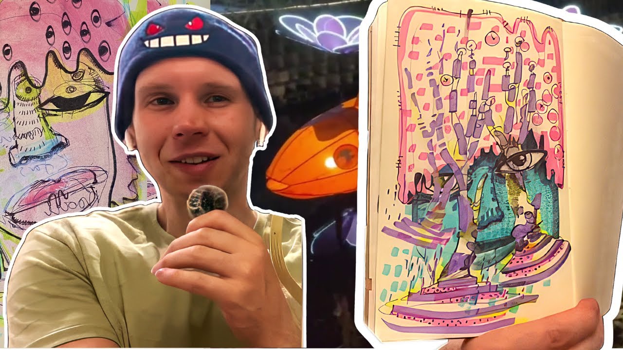 ASMR Rambling | My Last Night in Chiang Mai: Reflections and Art