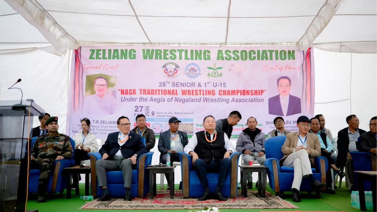 28TH SENIOR & 1ST U-15 NAGA TRADITIONAL WRESTLING CHAMPIONSHIP ORGANIZED BY ZWA. #nwa #zwa