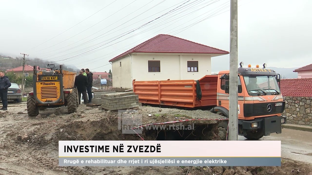 Investime në Zvezdë/ Rrugë e rehabilituar dhe rrjet i ri ujësjellësi e energjie elektrike