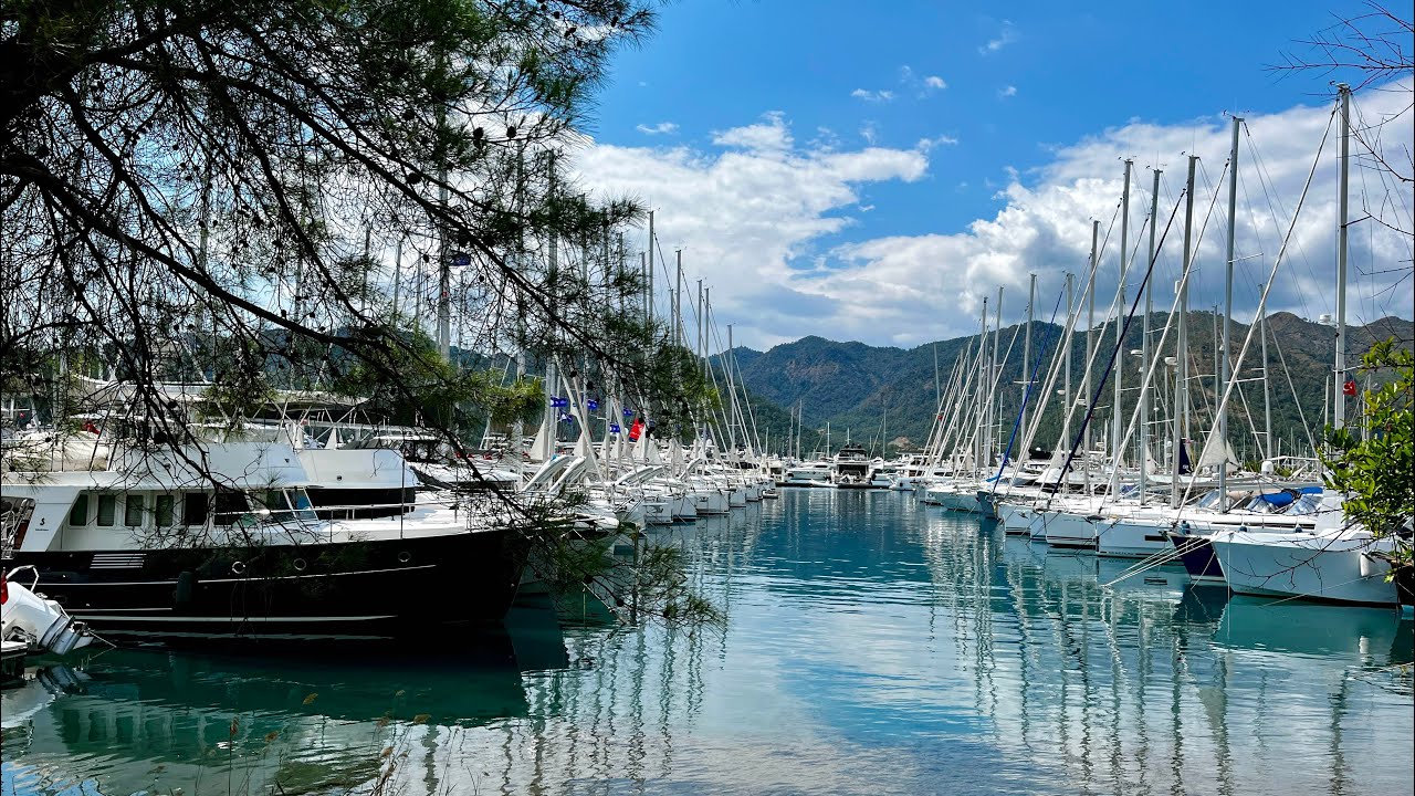 Göcek , Muğla, Turkey - Walking Tour 2023 | 4K
