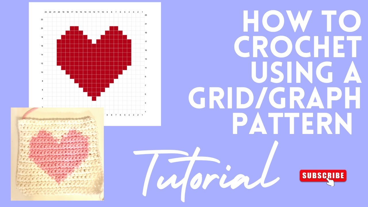 How to crochet using a grid/graph pattern | Stitch fiddle tutorial