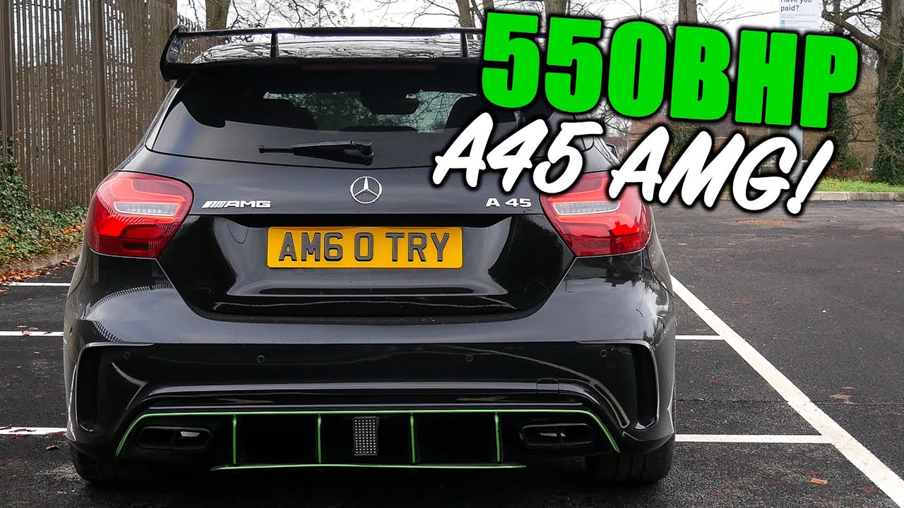 This 550BHP *Hybrid Turbo* A45 AMG is NUTS!
