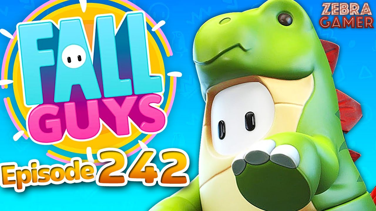 July 2024 Fame Pass! Steggy Costume! - Fall Guys Gameplay Part 242