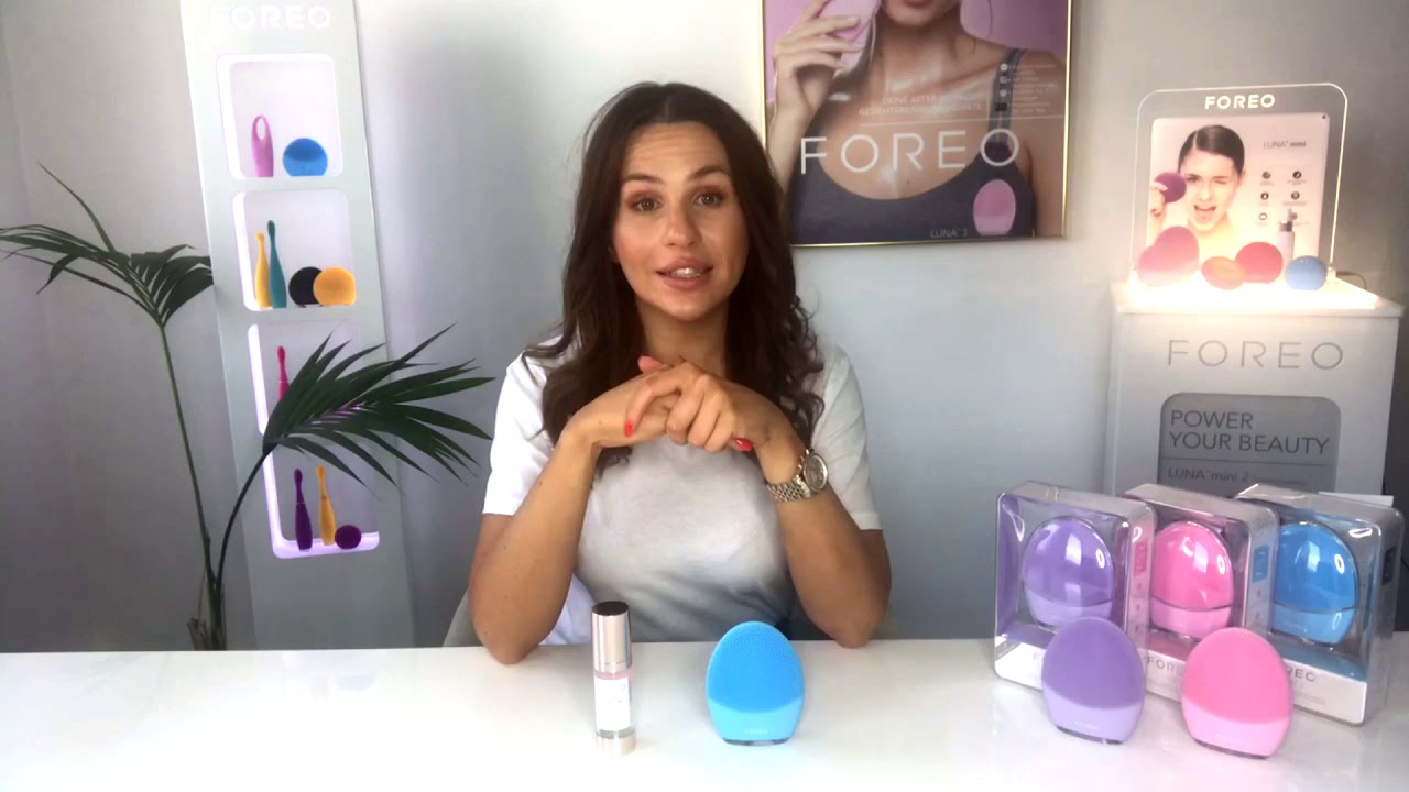 Wie man das Gesichtsreinigungs- und Massageger&auml;t FOREO LUNA 3 benutzt