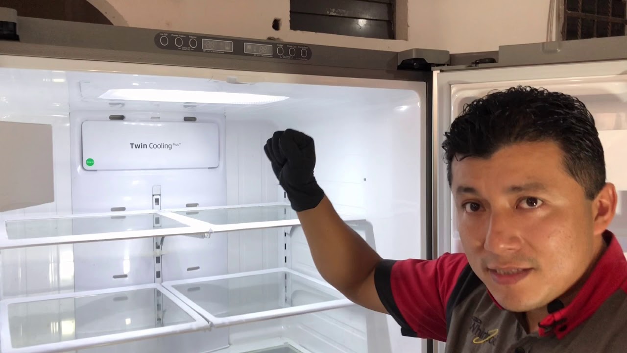 Refrigerador Samsung como entrar al modo de diagnóstico display arriba.