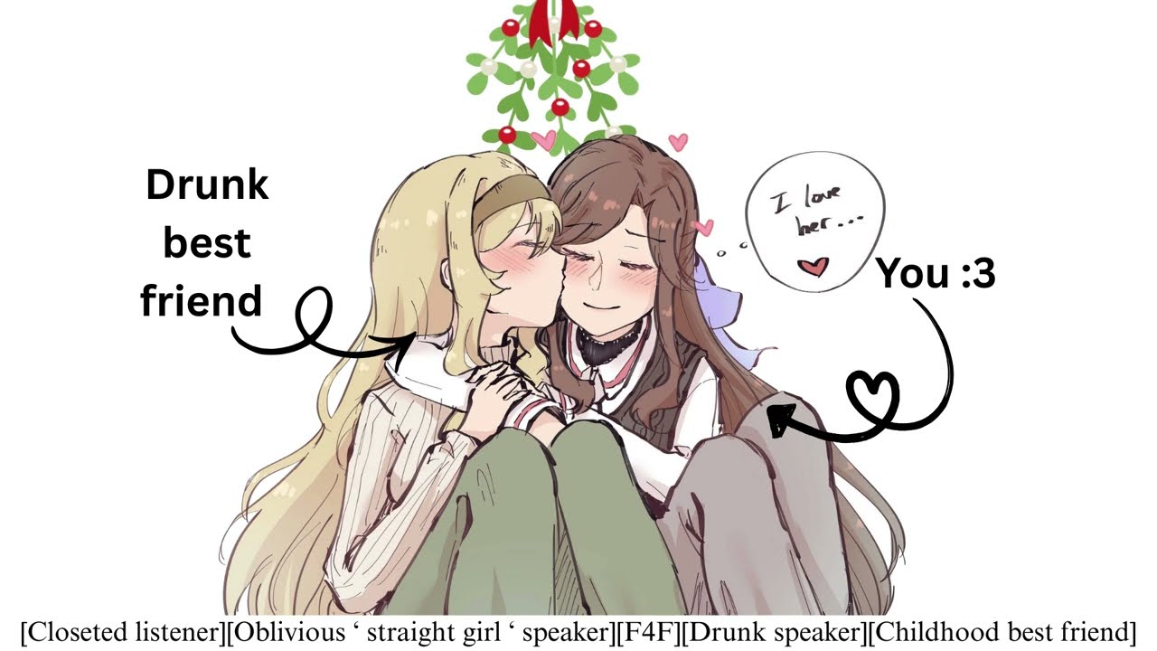 F4F Look we forgot to take down the mistletoe! (ASMR)