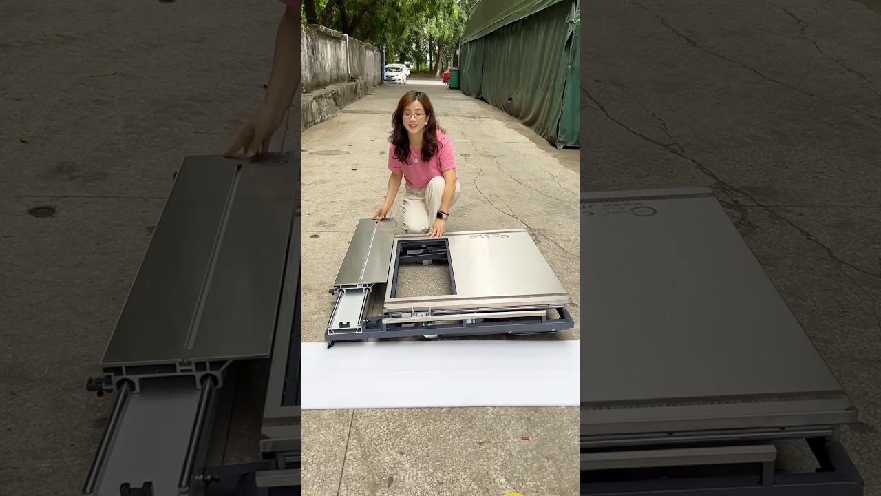 Foldable Sliding Table Saw &mdash; Precise Cuts for Renovation Work #woodworking #slidingtablesaw