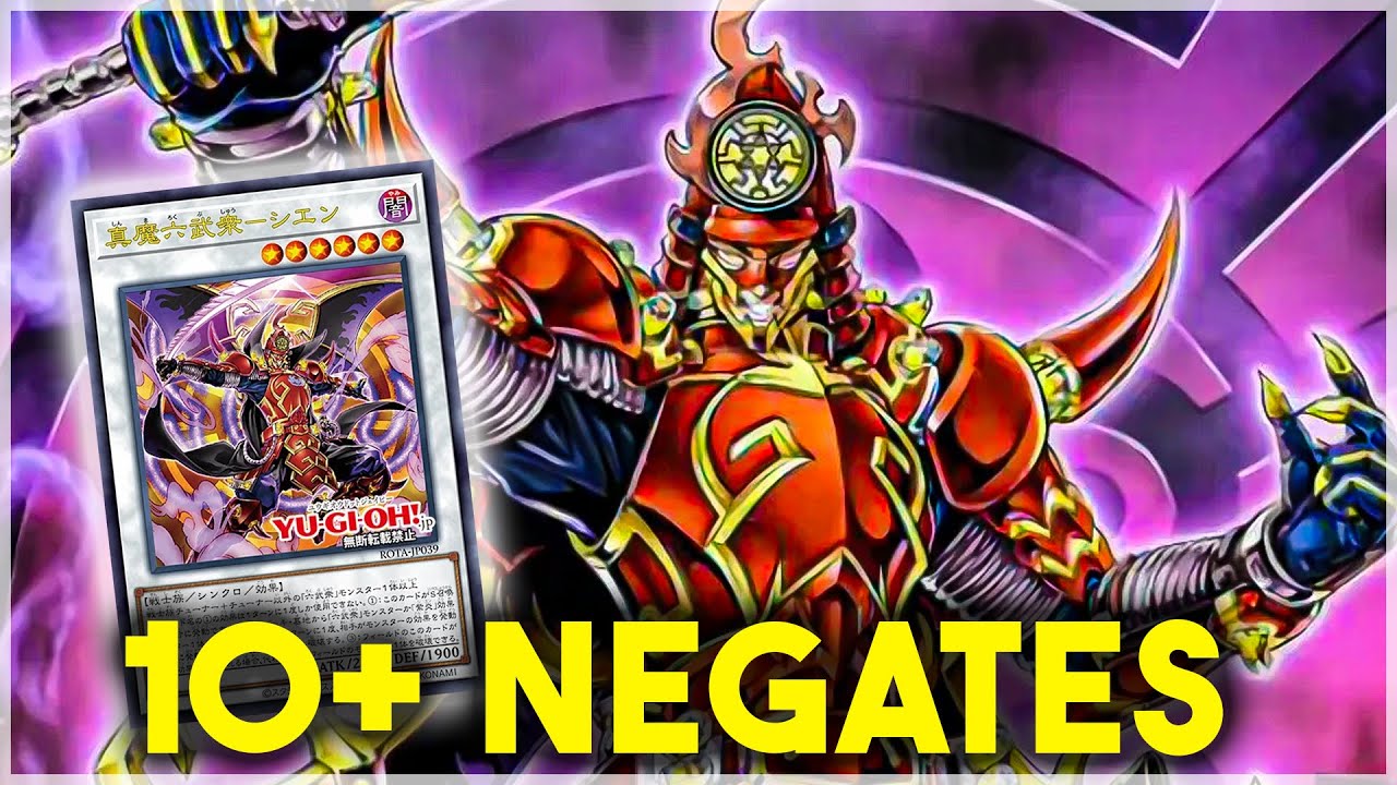 New SIX SAMURAI 2 Card Combo | NEW POWERFUL SUPPORT = 10+ NEGATES